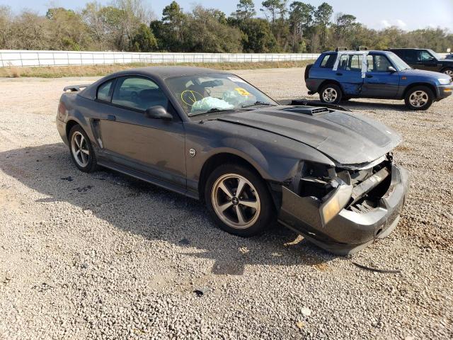 1FAFP42R84F236722 - 2004 FORD MUSTANG MACH I GRAY photo 4