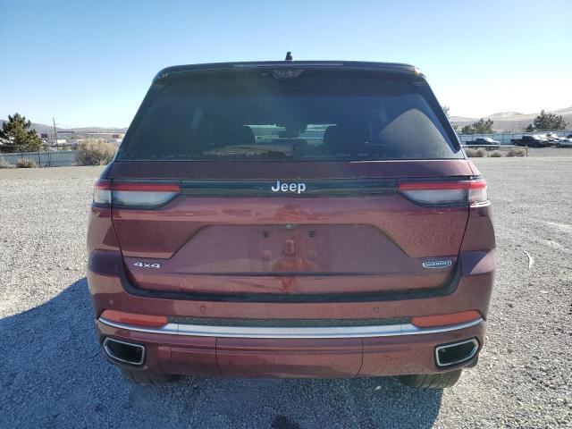1C4RJHET3N8557483 - 2022 JEEP GRAND CHER SUMMIT Qırmızı foto 6