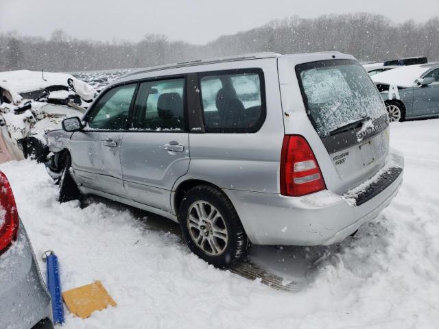 JF1SG69644H747967 - 2004 SUBARU FORESTER 2.5XT SILVER photo 2