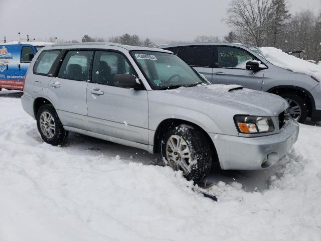 JF1SG69644H747967 - 2004 SUBARU FORESTER 2.5XT SILVER photo 4