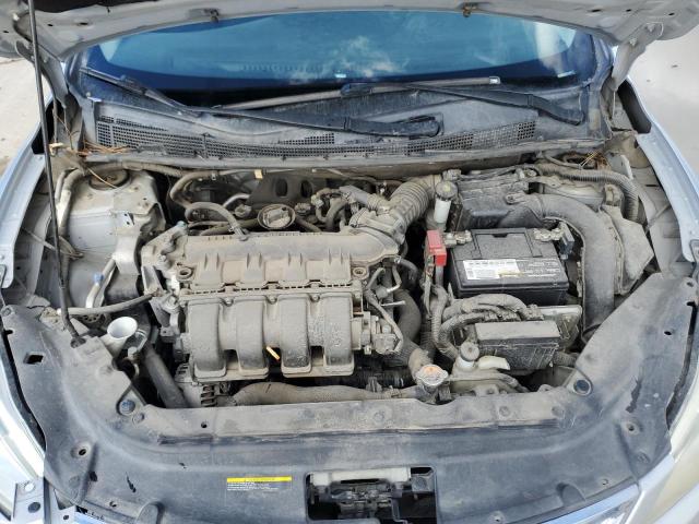 3N1AB7AP1DL721975 - 2013 NISSAN SENTRA S SILVER photo 11