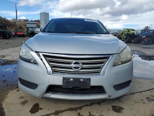 3N1AB7AP1DL721975 - 2013 NISSAN SENTRA S SILVER photo 5