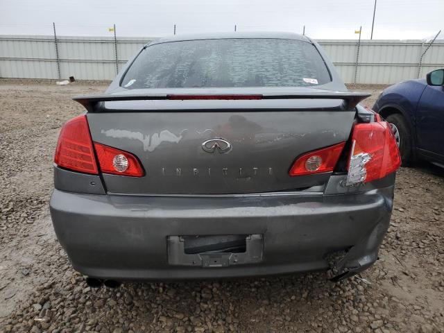 JNKCV51F95M307373 - 2005 INFINITI G35 GRAY photo 6