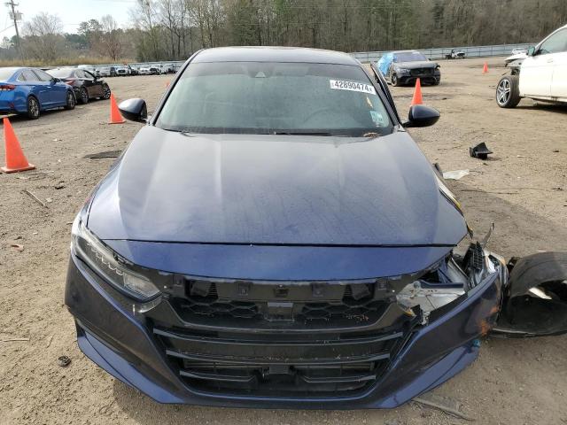 1HGCV1F1XLA147382 - 2020 HONDA ACCORD LX BLUE photo 5