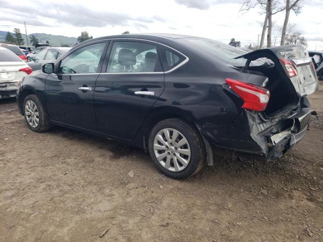 3N1AB7AP0GY336849 - 2016 NISSAN SENTRA S BLACK photo 2