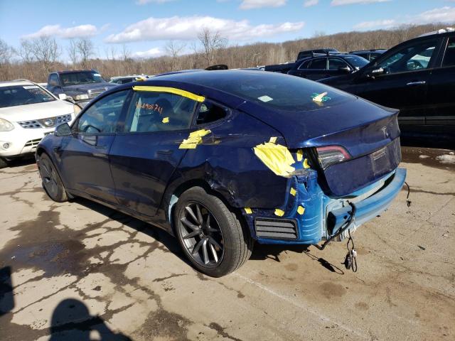 5YJ3E1EA5PF501273 - 2023 TESLA MODEL 3 Mavi foto 2