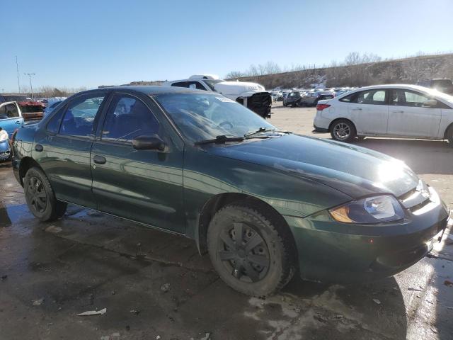 1G1JC52F637239924 - 2003 CHEVROLET CAVALIER GREEN photo 4