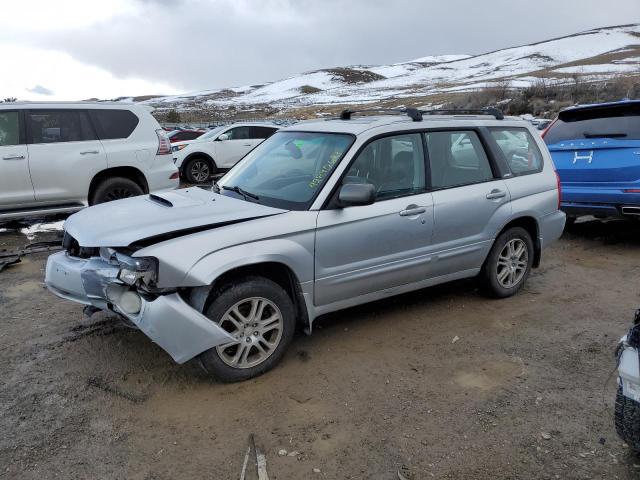 JF1SG69644H724379 - 2004 SUBARU FORESTER 2.5XT SILVER photo 1