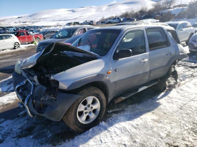 4F2YU06141KM57617 - 2001 MAZDA TRIBUTE DX SILVER photo 1