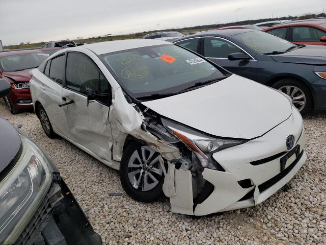 JTDKARFU4H3536707 - 2017 TOYOTA PRIUS WHITE photo 4