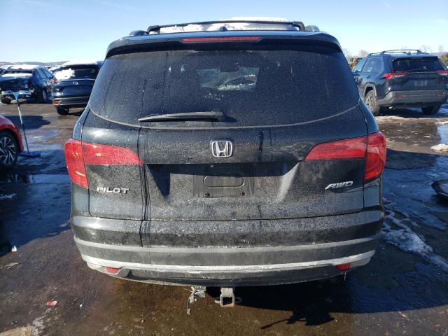 5FNYF6H01GB091834 - 2016 HONDA PILOT ELITE BLACK photo 6