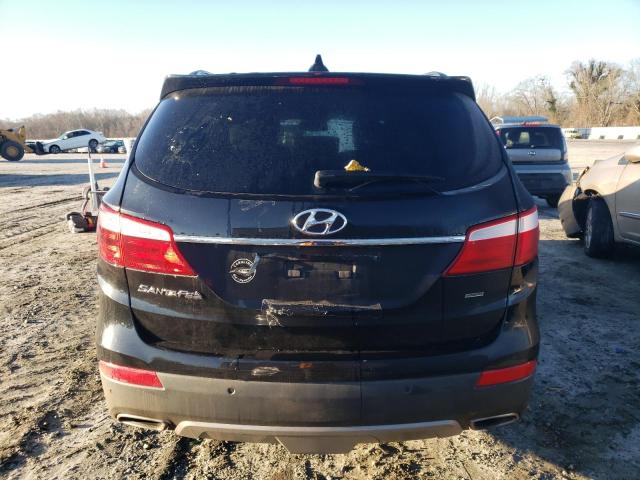 KM8SR4HF1EU085232 - 2014 HYUNDAI SANTA FE GLS BLACK photo 6