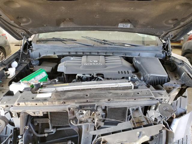 1N6AA1E56KN530049 - 2019 NISSAN TITAN SV GRAY photo 11