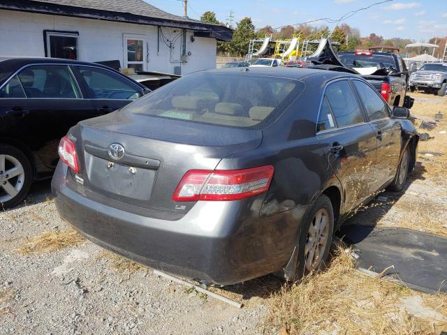 4T1BF3EKXAU103287 - 2010 TOYOTA CAMRY BASE GRAY photo 4