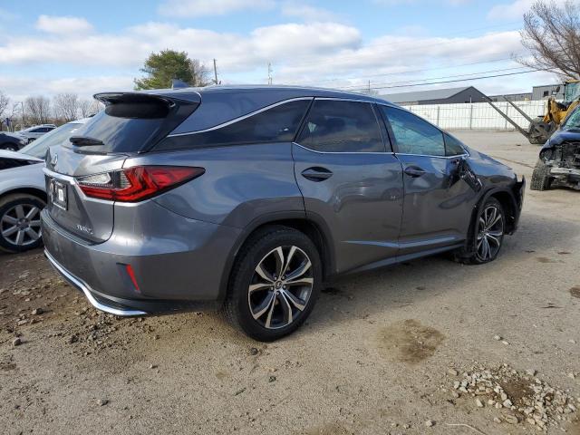 JTJGZKCAXJ2000630 - 2018 LEXUS RX 350 L GRAY photo 3