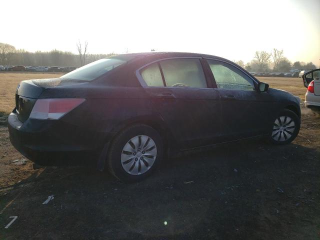 1HGCP26339A011721 - 2009 HONDA ACCORD LX BLACK photo 3