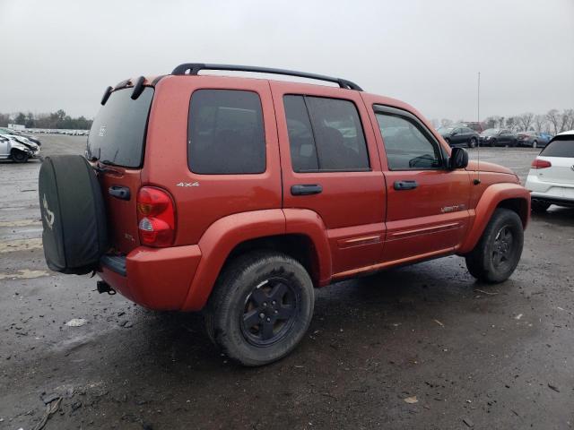 1J4GL58K62W144994 - 2002 JEEP LIBERTY LIMITED ORANGE photo 3