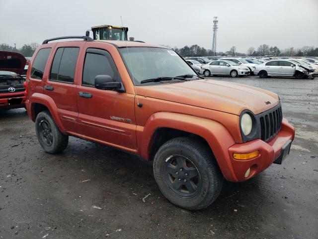 1J4GL58K62W144994 - 2002 JEEP LIBERTY LIMITED ORANGE photo 4