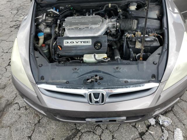 1HGCM66856A024154 - 2006 HONDA ACCORD EX GRAY photo 11