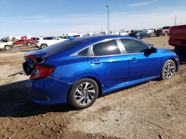 19XFC2F7XHE002942 - 2017 HONDA CIVIC EX BLUE photo 3