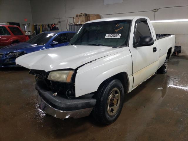 1GCEC14ZX4Z252187 - 2004 CHEVROLET SILVERADO C1500 WHITE photo 1