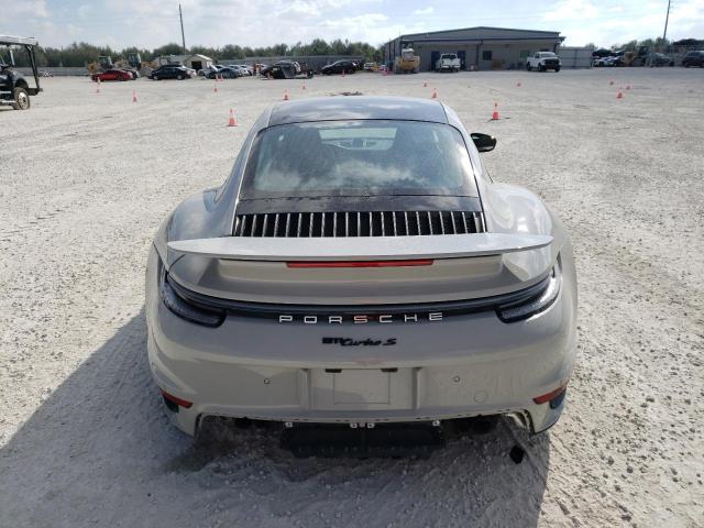 WP0AD2A97MS257538 - 2021 PORSCHE 911 TURBO GRAY photo 6