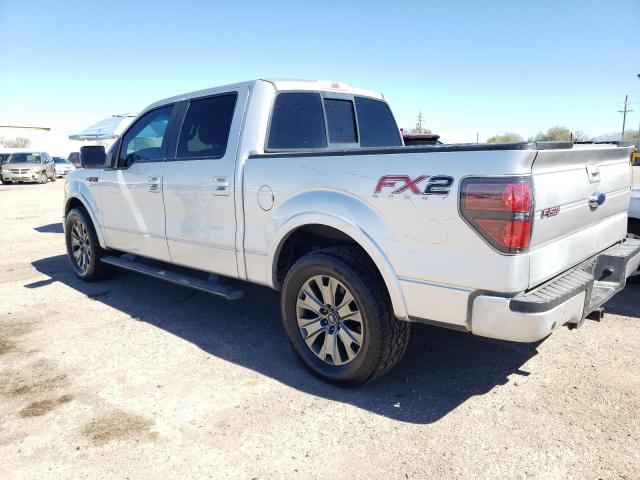 1FTFW1CT6CFB99562 - 2012 FORD F150 SUPER SILVER photo 2
