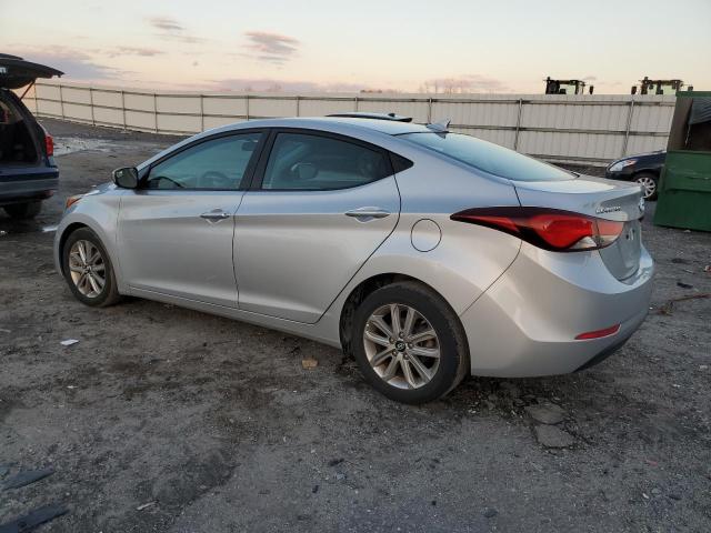 5NPDH4AE1EH517023 - 2014 HYUNDAI ELANTRA SE SILVER photo 2