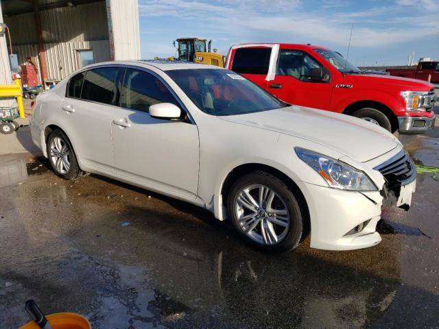 JN1DV6AP6BM603034 - 2011 INFINITI G25 BASE WHITE photo 4