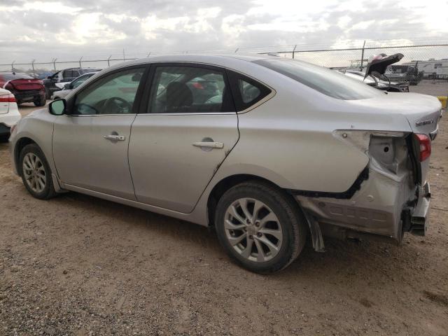 3N1AB7AP1JY280704 - 2018 NISSAN SENTRA S SILVER photo 2