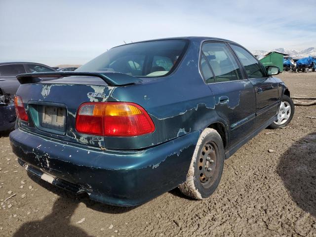 2HGEJ8543YH603014 - 2000 HONDA CIVIC EX GREEN photo 3