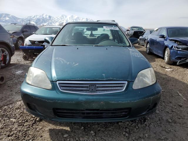 2HGEJ8543YH603014 - 2000 HONDA CIVIC EX GREEN photo 5