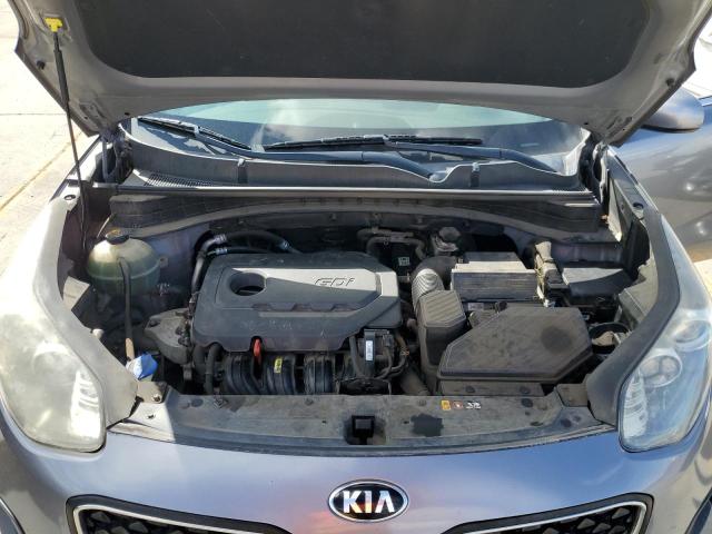 KNDPM3AC0J7317654 - 2018 KIA SPORTAGE LX GRAY photo 12