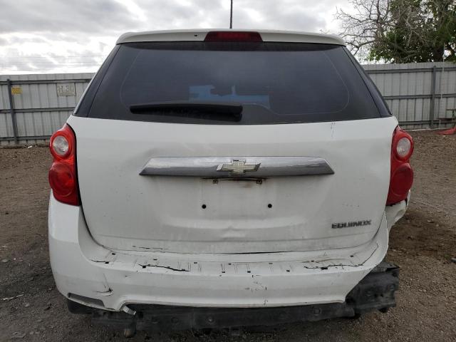 2GNALAEK9F1149605 - 2015 CHEVROLET EQUINOX LS WHITE photo 6