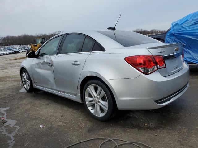 1G1PG5SB6F7204459 - 2015 CHEVROLET CRUZE LTZ SILVER photo 2