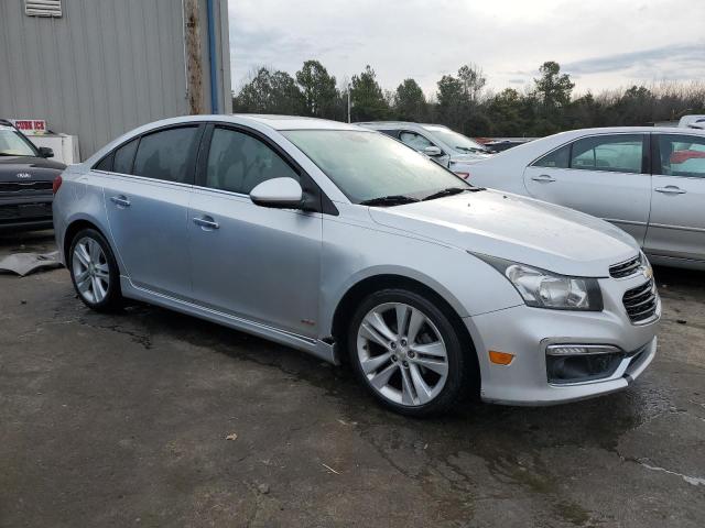 1G1PG5SB6F7204459 - 2015 CHEVROLET CRUZE LTZ SILVER photo 4