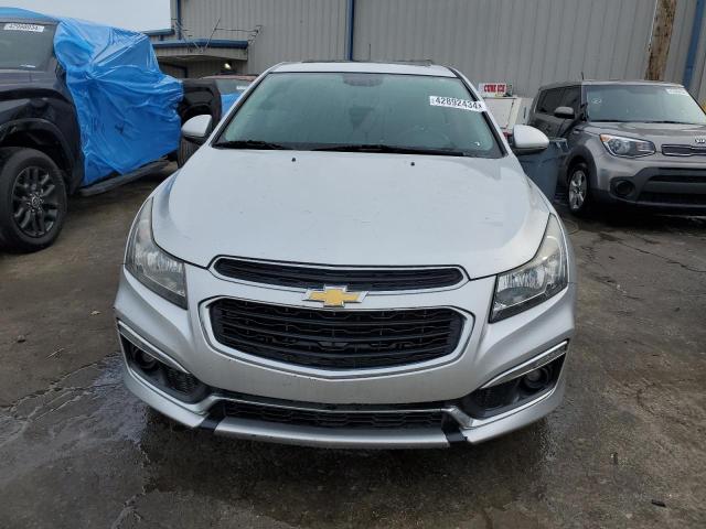 1G1PG5SB6F7204459 - 2015 CHEVROLET CRUZE LTZ SILVER photo 5