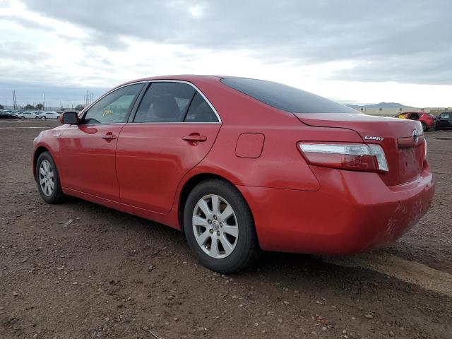 4T1BB46KX9U106606 - 2009 TOYOTA CAMRY HYBRID RED photo 2