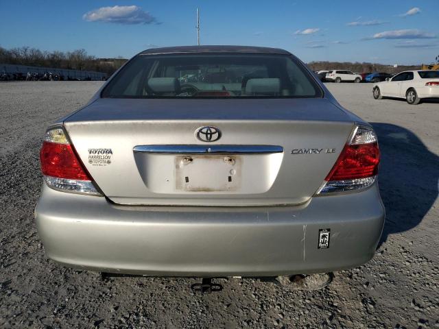 4T1BE32K36U153155 - 2006 TOYOTA CAMRY LE SILVER photo 6