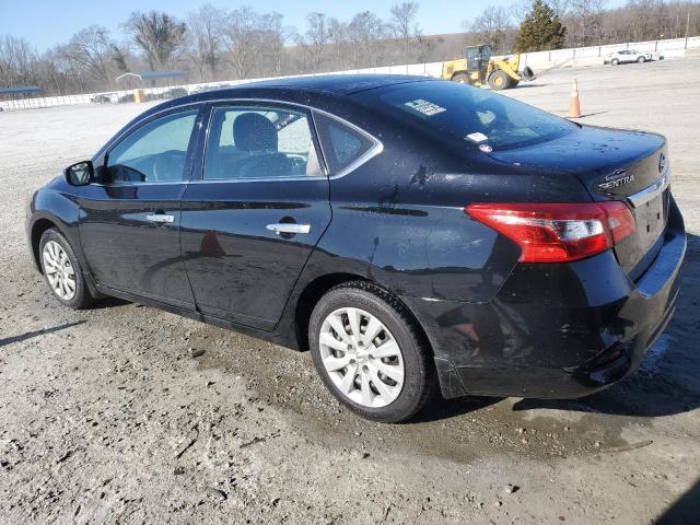 3N1AB7AP1JY279164 - 2018 NISSAN SENTRA S BLACK photo 2