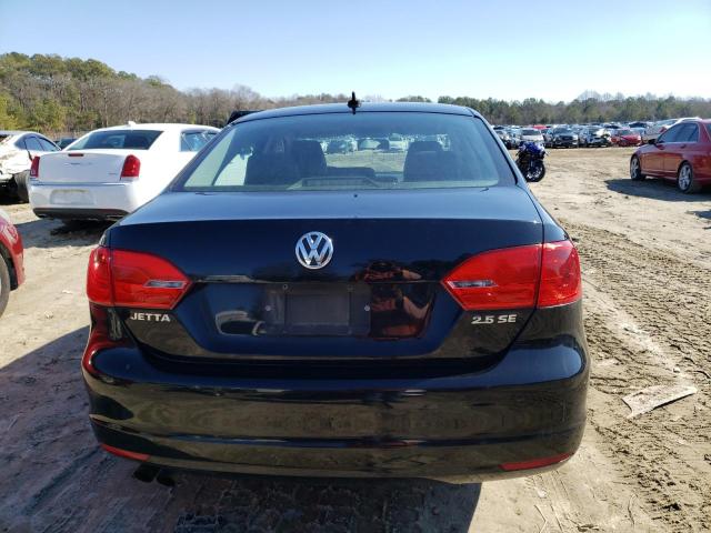 3VWDP7AJ4DM413634 - 2013 VOLKSWAGEN JETTA SE BLACK photo 6