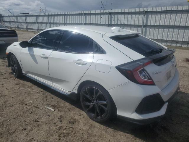 SHHFK7H47JU401342 - 2018 HONDA CIVIC SPORT WHITE photo 2