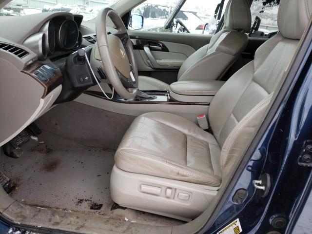 2HNYD2H38CH515792 - 2012 ACURA MDX TECHNOLOGY 蓝色 照片 7