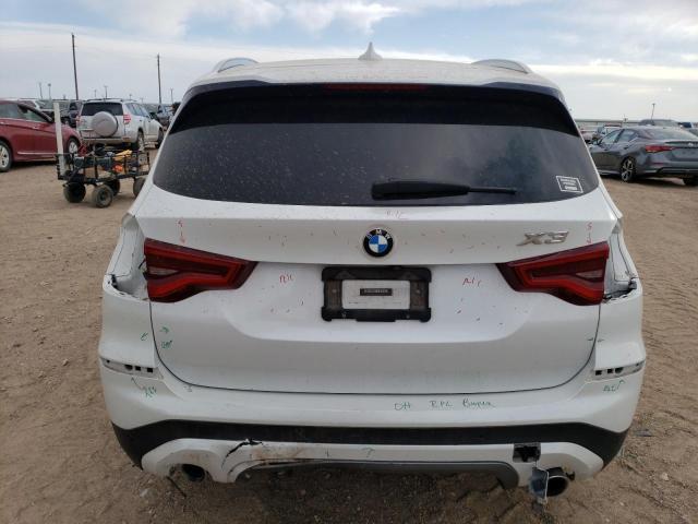 5UXTR9C58JLD58592 - 2018 BMW X3 XDRIVE30I WHITE photo 6