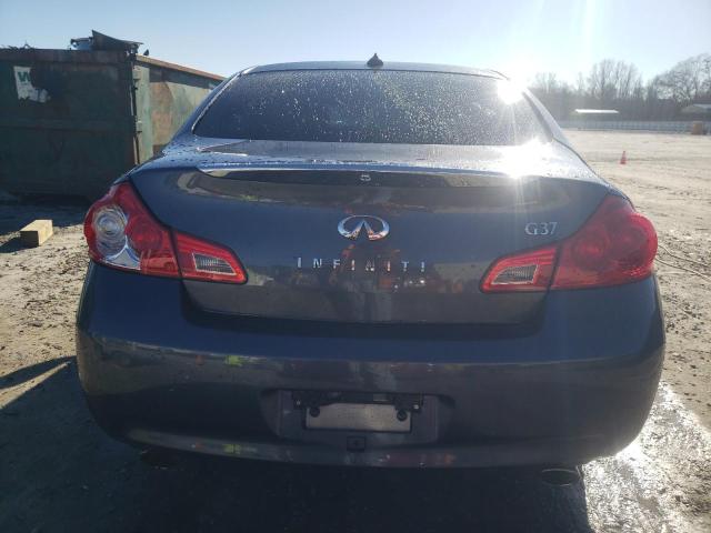 JNKCV61E39M010750 - 2009 INFINITI G37 BASE GRAY photo 6