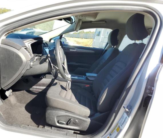 3FA6P0LU5KR165068 - 2019 FORD FUSION SE SILVER photo 7