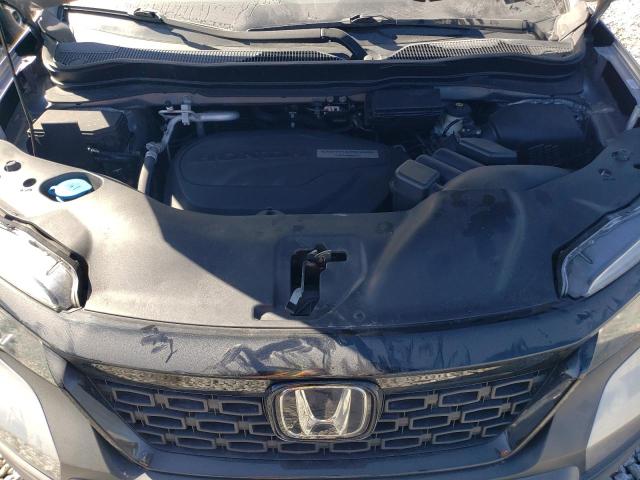 5FNYF7H57KB005887 - 2019 HONDA PASSPORT EXL SILVER photo 12