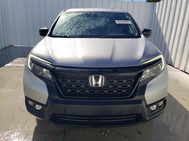5FNYF7H57KB005887 - 2019 HONDA PASSPORT EXL SILVER photo 5