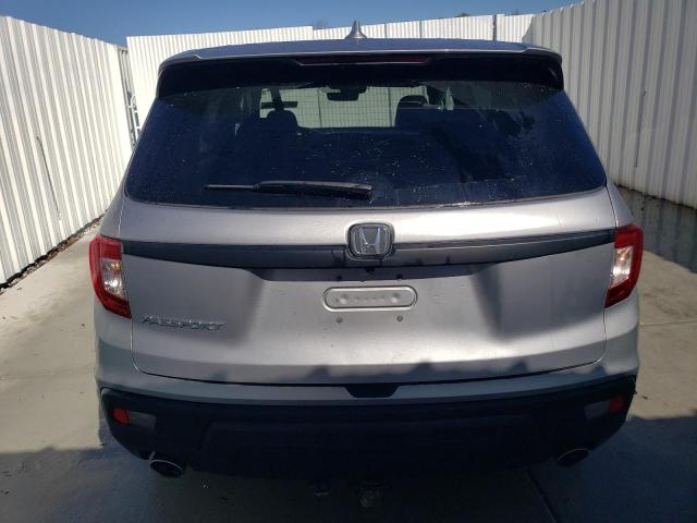 5FNYF7H57KB005887 - 2019 HONDA PASSPORT EXL SILVER photo 6