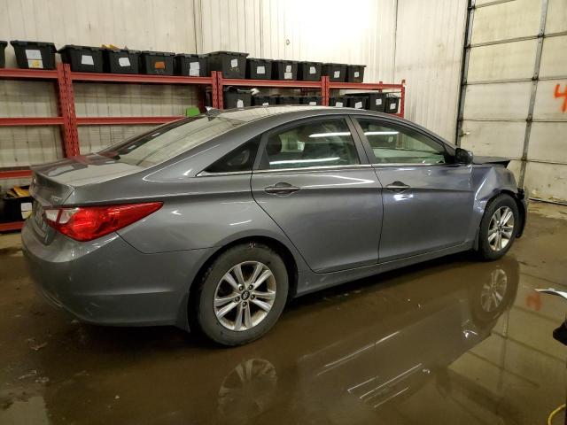 5NPEB4AC9DH508282 - 2013 HYUNDAI SONATA GLS GRAY photo 3